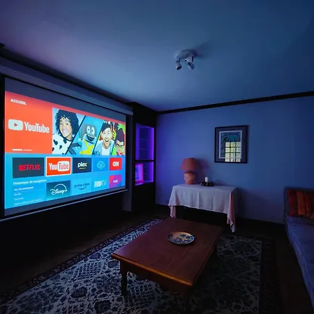 Le Repère Du Bien-être - Maison 5 Chambres, Sauna, Cinéma *